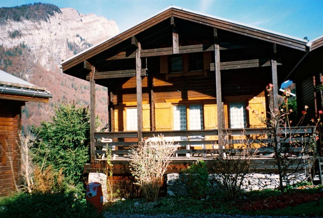 Chalet Cosy A Sixt-Fer-A-Cheval Avec Vue Sur La Montagne Luaran gambar
